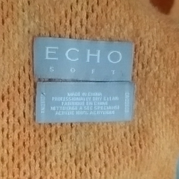 ECHO soft scarf NWOT - Picture 2 of 5